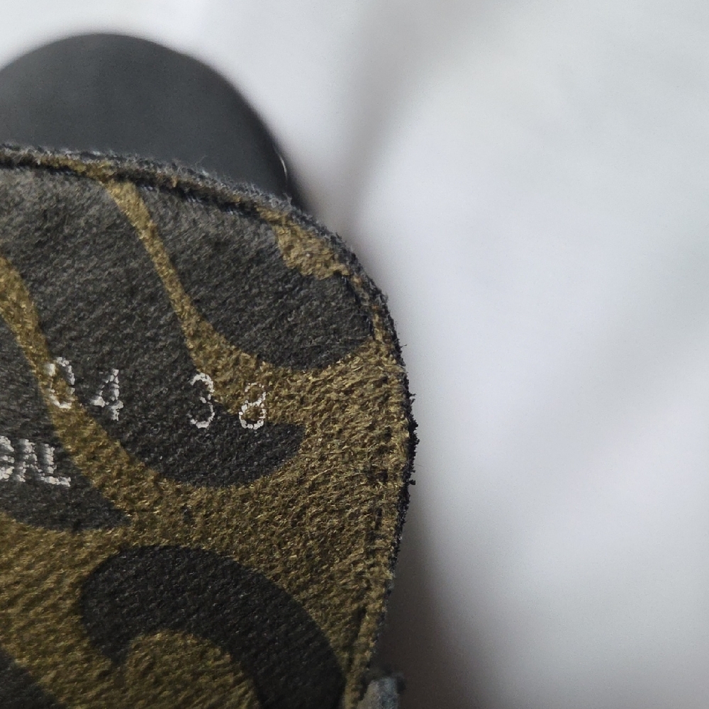 FLY LONDON Charcoal Suede Wedge Boots - Picture 8 of 9